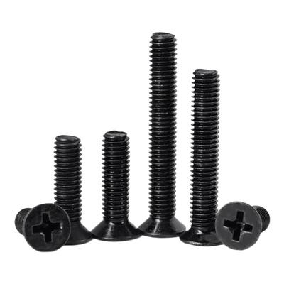 碳钢机螺钉沉头平头机丝牙