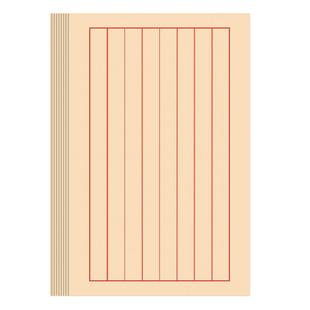 小楷书法练习专用宣纸信纸作品纸手抄竖格日课纸钢笔式毛笔硬笔书法竖排古风信笺熟宣书写纸张书法纸处方半生
