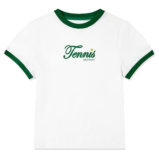 乔丹短袖t恤女士2026夏季新款商场同款舒适凉感时尚休闲显瘦上衣