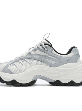 FILA 斐乐官方女鞋SOFIA 4摩登运动鞋2025春季新款鱼刺4代休闲鞋