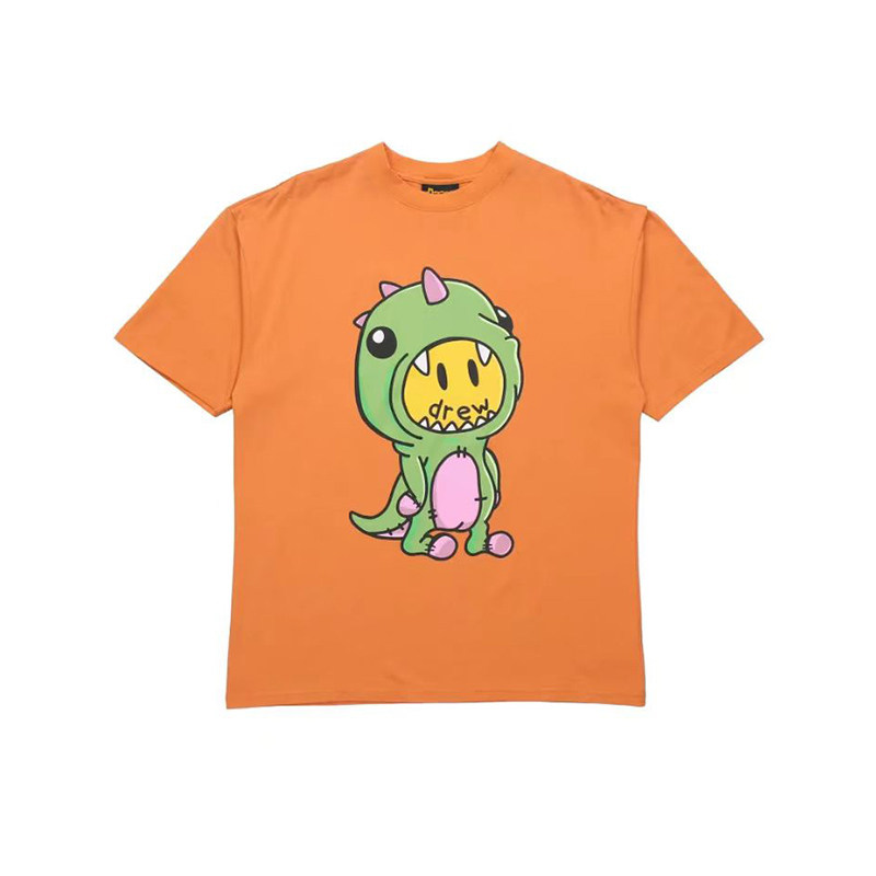 drew house dinodrew恐龙图案短袖T恤男女同款