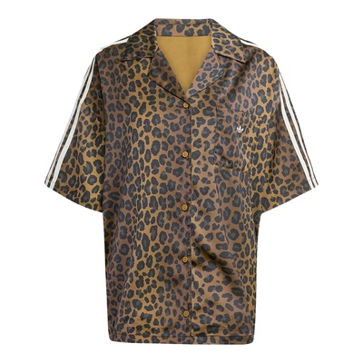 Adidas阿迪达斯三叶草女装2025夏季新款STN SHIRT短袖衬衫KA2678