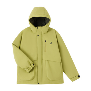 【三防雪壳】NAUTICA童装男童女童冲锋户外秋冬季儿童羽绒服外衣