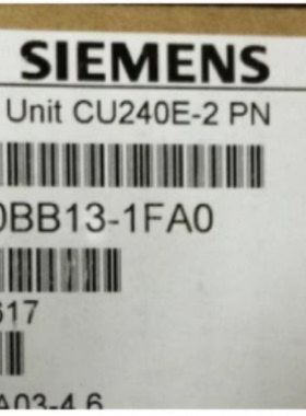 议价6SL3244-0BB13-1FA0西门子CU240E-2PN-F控制单元6SL32440BB131FA0