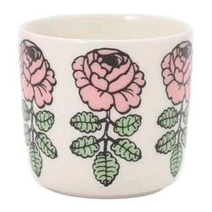 芬兰Marimekko玛莉美歌 Vihkiruusu玫瑰系列 手握 马克杯 碗 碟子