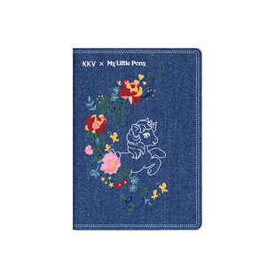 KKV小马宝莉复古系列B6定页手帐本复古牛仔卡通创意动漫周边