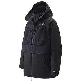 KOLON SPORT可隆羽绒衣防泼水男女同款CMF联名2in1中量鹅绒夹克