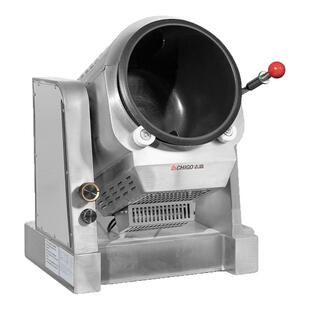 志高商用全自动炒菜机多功能大型滚筒燃气厨房外卖智能炒饭机器人