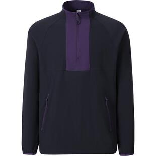 本来BENLAI男士防泼水抗静电保暖拉链立领卫衣25冬新款BRLW50012