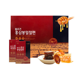 不老健高丽参韩国红参蜜片正品原装进口滋补蜂蜜人参正果切片200g