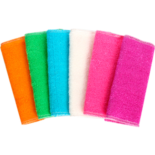 竹纤维洗碗布家务清洁巾不易沾油厨房用品家用吸水去油懒人抹布