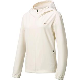 鸿星尔克外套女春秋女士修身户外跑步防风运动服夹克女装上衣女款