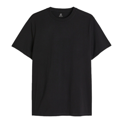 HM男装女装T恤春季COOLMAX®凉感透气运动圆领情侣装短袖0967153