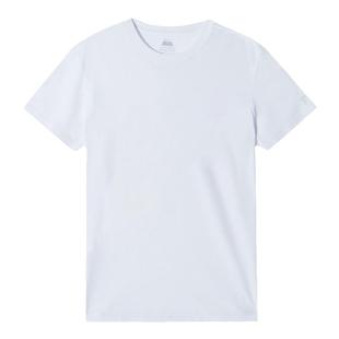 白小T二代白色短袖上衣体恤打底衫男女2025夏新款款纯棉三防t恤