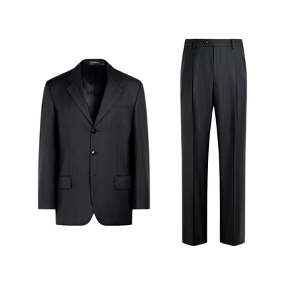 Suitsupply藏青色西装套装
