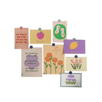 小清新墙面背景装饰卡片墙贴ins