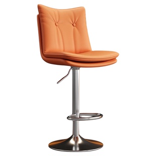 轻奢吧台椅家用升降高脚凳现代简约酒吧椅高脚吧台凳前台收银吧凳