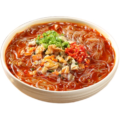 荞麦酸辣粉粗粮代餐高饱腹