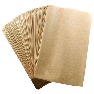 空白无字牛皮纸加厚信封定制印刷发票专用信封工资袋公司信封定做企业信封logo大A4袋2/3/5/6/7/9号信封黄色