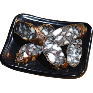 澎湖墨鱼肠台湾正宗纯肉海鲜肠黑色烤肠高端韩日料店专用烧烤食材