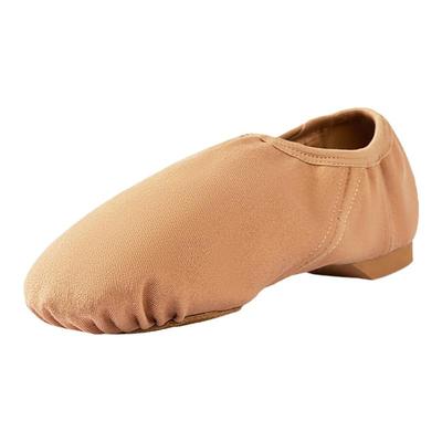 070弹力布带跟舞蹈鞋免系带