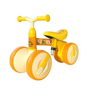 小黄鸭儿童滑行车1-3周2岁宝宝平衡车生日礼物学步玩具扭扭溜溜车