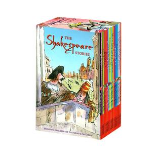 【自营】英文原版 The Shakespeare Childrens Stories 莎士比亚作品全集16册 仲夏夜之梦罗密欧与朱丽叶 儿童英语读物章节小说