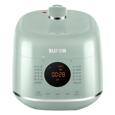 苏泊尔一体式双球釜内胆电压力锅