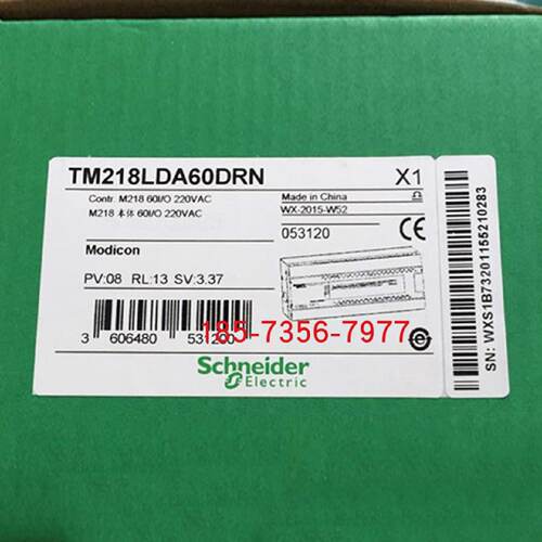 议价TM218LDA60DRN施耐德PLC一体型可编程控制器全新原装正品现货