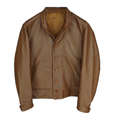 致敬爱因斯坦植鞣皮夹克