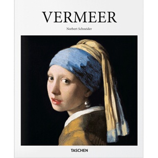 【预售】[TASCHEN]【Basic art】 Vermeer 约翰内斯 维米尔 风俗绘画 荷兰画派 画家原版 戴珍珠耳环的少女