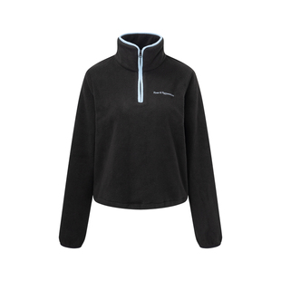 【明星同款】RestandRecreation官方2025RR摇粒绒立领套头卫衣