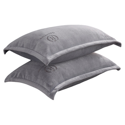 牛奶绒加厚枕套48cmx74|千人加购