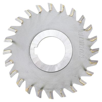 合金yg密齿三面刃铣刀非标定制