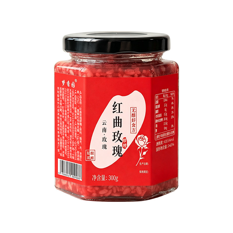 梦香园无醇醪糟300g罐装月子可食