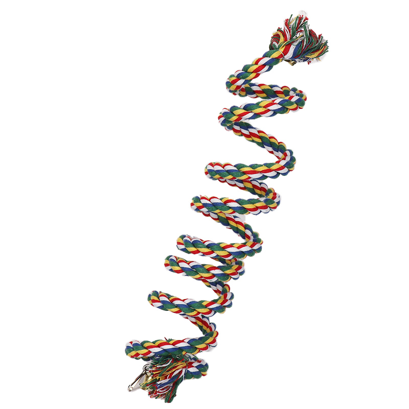 松鼠蜜袋鼯飞鼠爬绳玩具蜜袋鼬鹦鹉爬藤绵绳吊绳玩具玩耍饲养用品