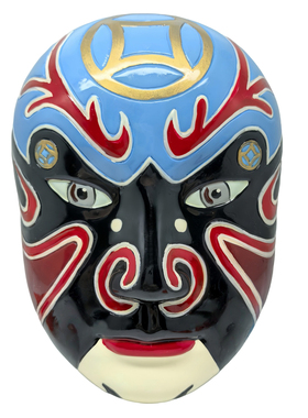 民族屋树脂手工自助摆放京剧脸谱