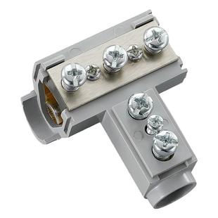 t型接线端子三通分线器免断T型线夹导线分流器大电流分支电缆接头