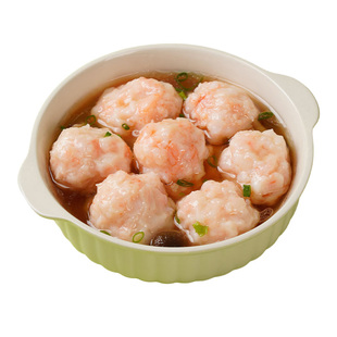 黑虎虾滑挤袋青虾丸虾球新鲜手打火锅食材麻辣烫关东煮冷冻商用