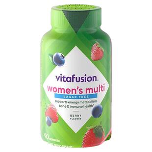 美国vitafusion女士复合维生素女性综合多维软糖提高免疫力抵抗力