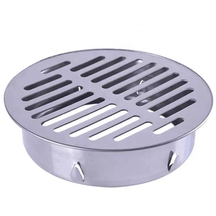 32地漏盖子圆形40管不锈钢小平面过滤网盖片卫生间下水防堵地漏盖