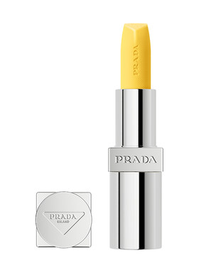 【官方正品】PRADA普拉达香蕉黄色唇膏口红滋润生日礼物送女友