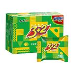 康师傅3+2苏打夹心饼干柠檬味休闲零食网红营养早餐下午茶分享装