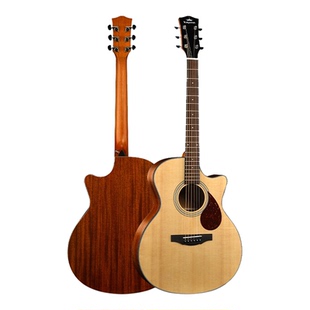 kepma卡普马吉他F1/F2进阶卡马民谣面单板电箱41寸初学FS36卡玛