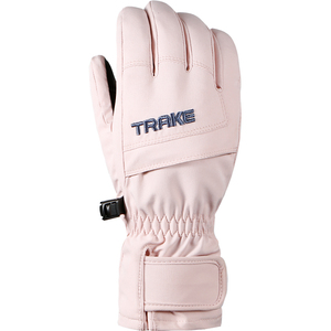 Trake成人滑雪手套男双板加厚防水保暖户外五指分指单板手套女