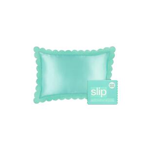 slip Queen Pillowcase 丝绸素面枕套绿色极简风睡眠枕套REVOLVE