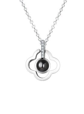 四叶草送女友情人节礼物定制刻字