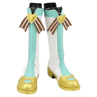 公主連結redive星野靜流cos鞋定制 游戏动漫Cosplay女靴支持来图