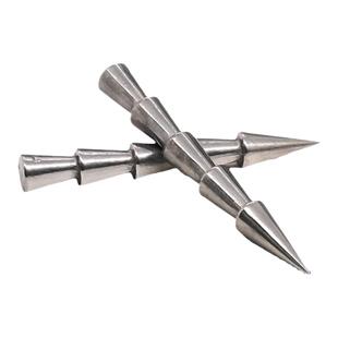 钨钢插铅路亚neko钓组倒钓无铅软饵面条虫鲈鳜鱼配件黑坑插针铅坠