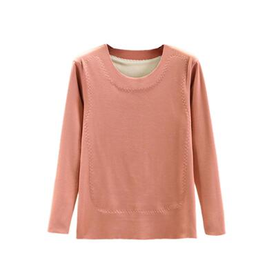 保暖内衣加厚加绒上衣德绒打底衫